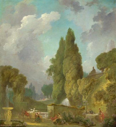 La gallina ciega, c. 1775-1780 de Jean Honore Fragonard