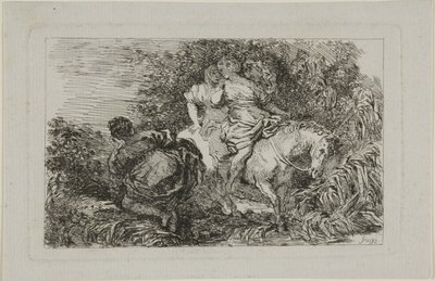 Cloelia y sus compañeros de Jean Honore Fragonard