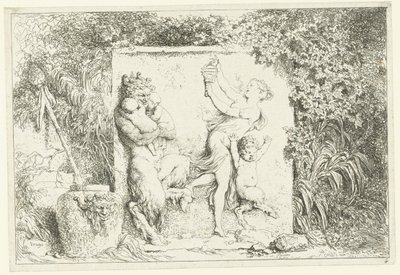 Danza de sátiros Bacanales (título de la serie) Ninfas y sátiros (título de la serie) de Jean Honore Fragonard