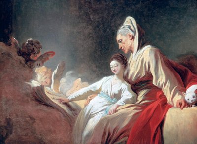 Educación de la Virgen, c1773 de Jean Honore Fragonard