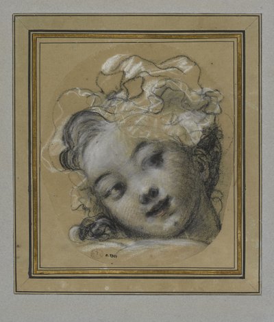 Niña con sombrero de Jean Honore Fragonard