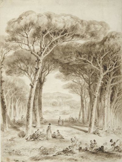 Paisaje italiano con pinos paraguas
Paisaje con pinos paraguas de Jean Honore Fragonard