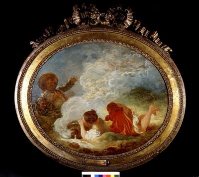 Le Pot au lait por Fragonard, s.d. siglo XVIII. de Jean Honore Fragonard