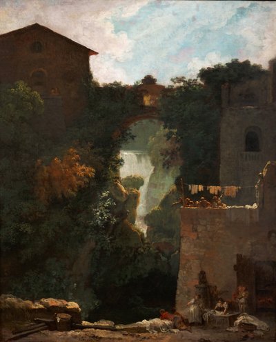 Les Cascatelles de Tivoli de Jean Honore Fragonard