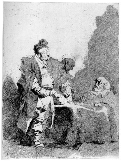Les Traitants de Jean Honore Fragonard