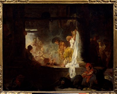 Las lavanderas de Jean Honore Fragonard