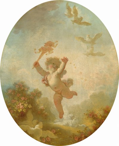 El amor como locura de Jean Honore Fragonard