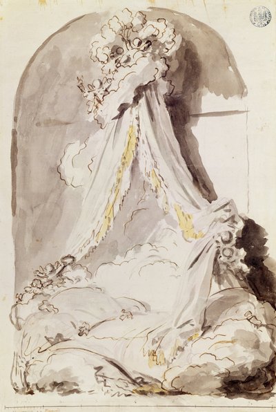 Cama de amantes de Jean Honore Fragonard