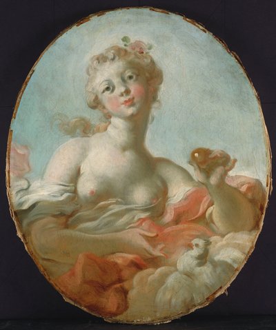 Mademoiselle Marie-Catherine Colombe como Venus de Jean Honore Fragonard