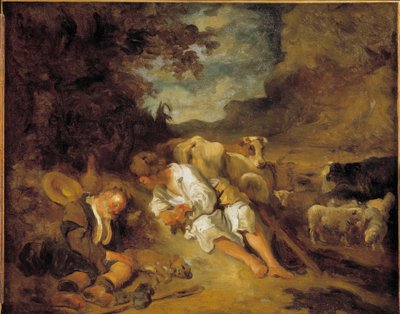 Mercurio y Argos de Jean Honore Fragonard
