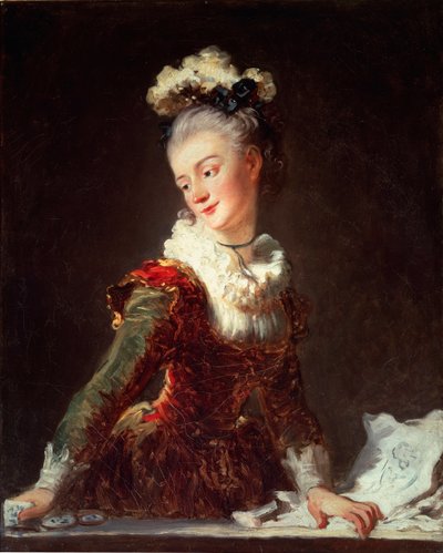 Retrato de Marie Madeleine Guimard, primera bailarina de la Ópera, circa 1769 de Jean Honore Fragonard