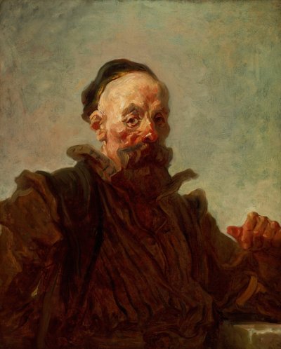 Retrato de un hombre en traje, 1768-70 de Jean Honore Fragonard