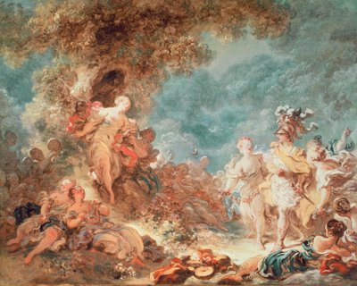 Rinaldo en el jardín del palacio de Armida de Jean Honore Fragonard