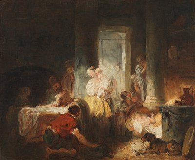 Interior Romano de Jean Honore Fragonard