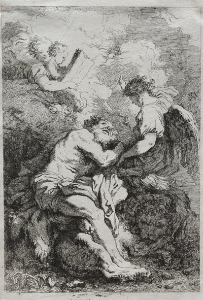 Saint Jerome de Jean Honore Fragonard