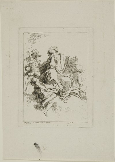 San Lucas de Jean Honore Fragonard