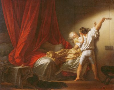 El cerrojo, c.1778 de Jean Honore Fragonard