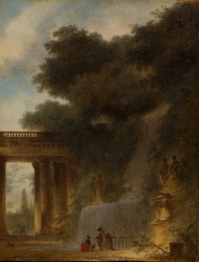 La cascada de Jean Honore Fragonard