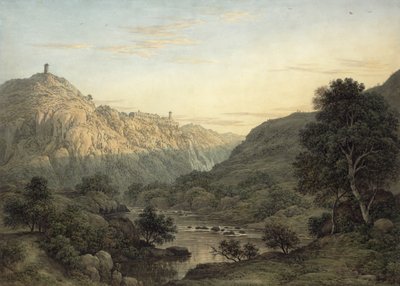 Las Cascatelle y la Villa de Mecenas cerca de Tívoli de Jean Honore Fragonard