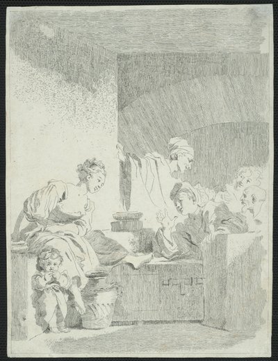 El interior de Jean Honore Fragonard