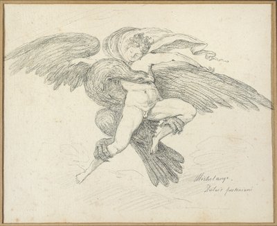 El rapto de Ganímedes, después de Miguel Ángel de Jean Honore Fragonard