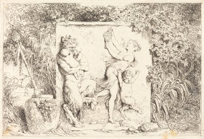 La Danza de los Sátiros (Danse de satyres) de Jean Honore Fragonard