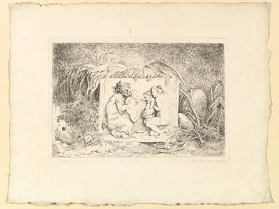 La familia de los sátiros de Jean Honore Fragonard