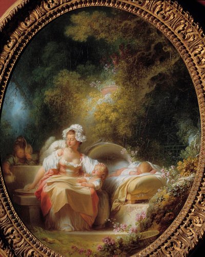 La buena madre de Jean Honore Fragonard