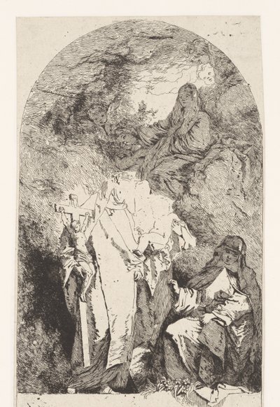 Glorificación de María de Jean Honore Fragonard