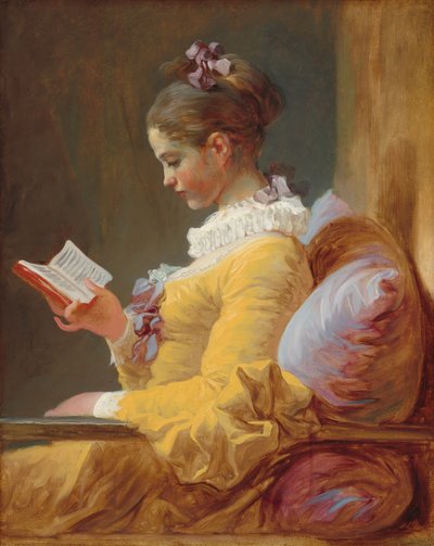 Joven leyendo, c. 1769 de Jean Honore Fragonard