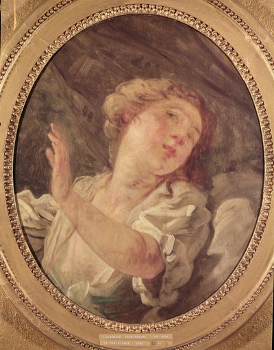 Joven Mujer Volteándose o, La Resistencia de Jean Honore Fragonard