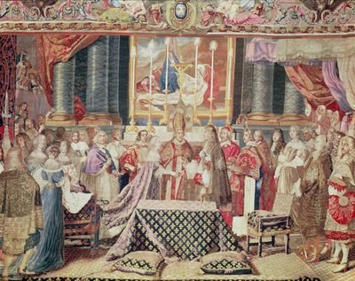 El matrimonio del Rey (Luis XIV), de 