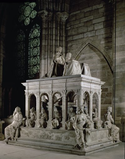 Tumba de Luis XII (1462-1515) y Ana de Bretaña (1477-1514) de Jean I Juste