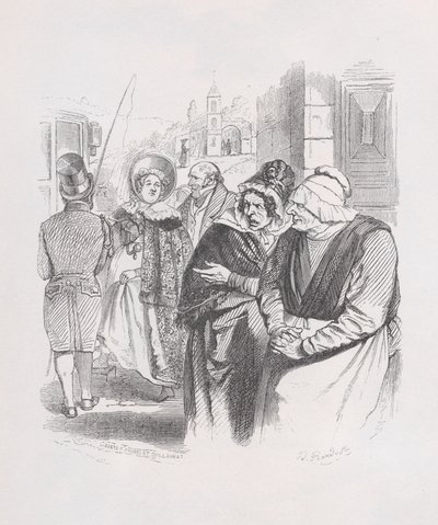 Gotton de Las obras completas de Béranger, 1836 de Jean Ignace Isidore Gérard