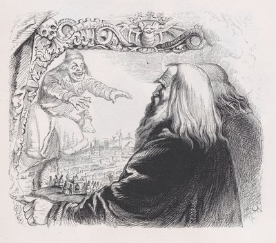 Infinitamente Pequeño de Las Obras Completas de Béranger, 1836 de Jean Ignace Isidore Gérard