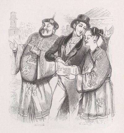 Jean de París de Las Obras Completas de Béranger de Jean Ignace Isidore Gérard