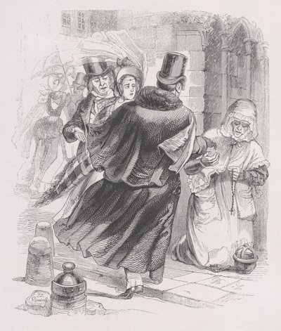 La mujer pobre de Las obras completas de Béranger de Jean Ignace Isidore Gérard