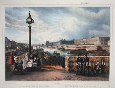 El Louvre Cerca del Puente Nuevo, de 