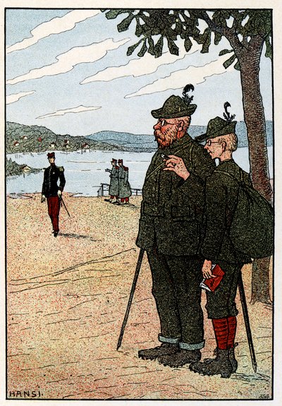 Vogesen Bilder (imágenes de los Vosgos) ; A Gerardmer de Jean Jacques (1873 1951) Waltz