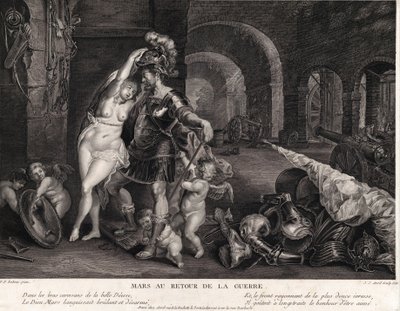 Marte al regreso de la guerra de Jean Jacques Avril