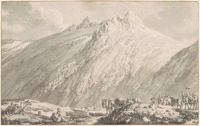 El Paso Grimsel de Jean Jacques Francois Le Barbier