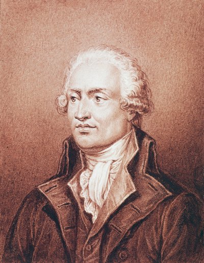 Retrato de Marie-Jean de Condorcet Caritat de Jean Jacques Frilley