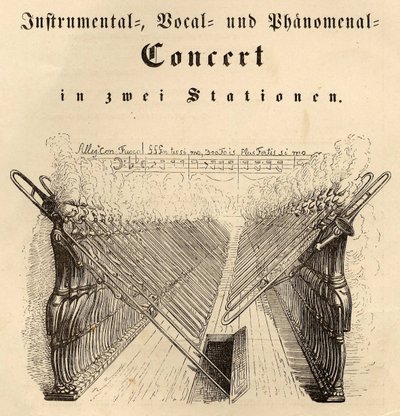 Concierto instrumental vocal y fenomenal, 1844 de Jean Jacques Grandville