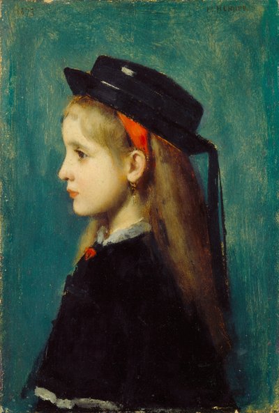 Chica alsaciana de Jean Jacques Henner