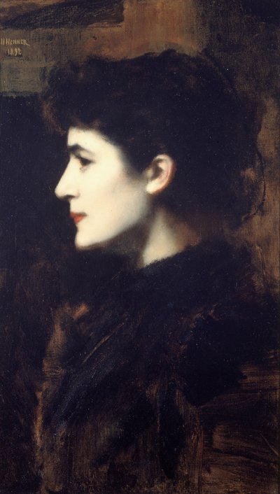 Eugénie-Marie Gadiffet-Caillard dite Germaine Dawis de Jean Jacques Henner