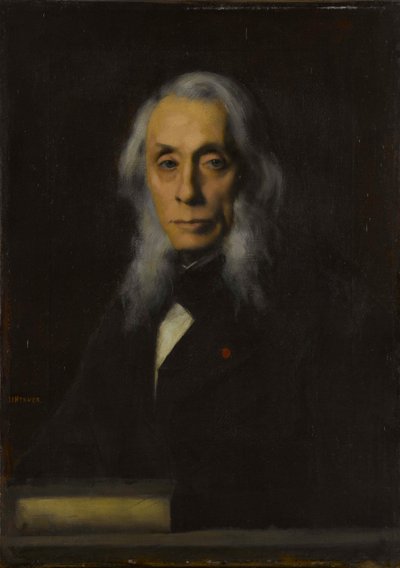 Retrato de Félix Ravaisson-Mollien 1813-1900, 1889 de Jean Jacques Henner