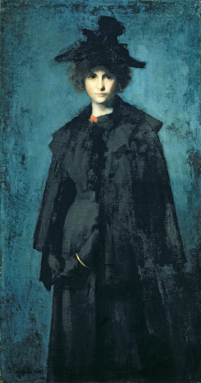 Retrato de Madame Laura Leroux de Jean Jacques Henner