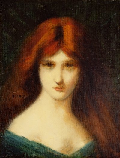 Retrato de una Dama de Jean Jacques Henner