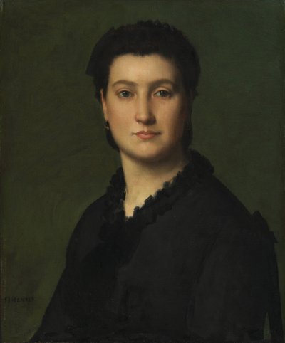 Portrait of a Woman de Jean Jacques Henner