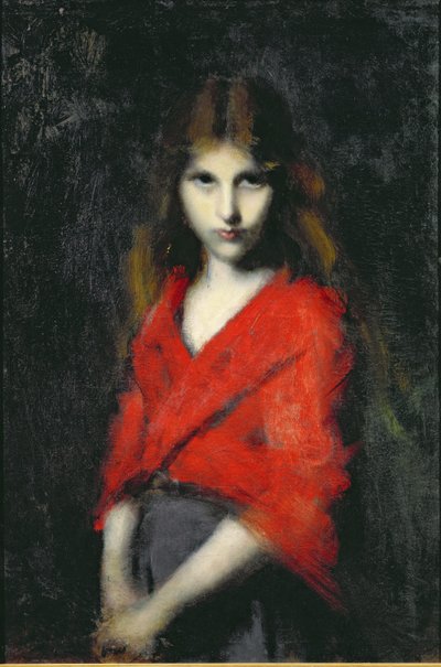 Retrato de una niña, La Temblorosa de Jean Jacques Henner